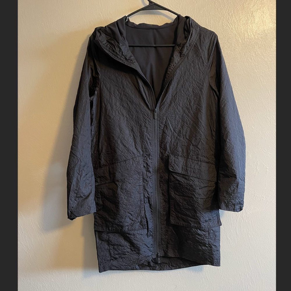 Women's Lululemon Black Trench Coat